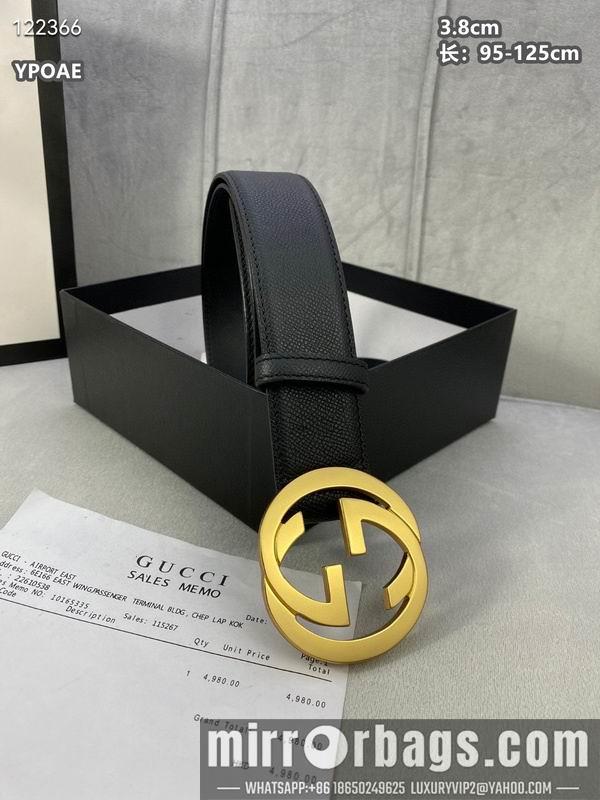 Gucci belt 38mmX95-125cm 8L22