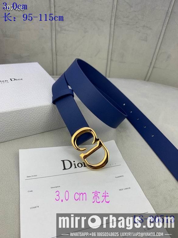 Dior Belt 30mm 95-115cm 8L05