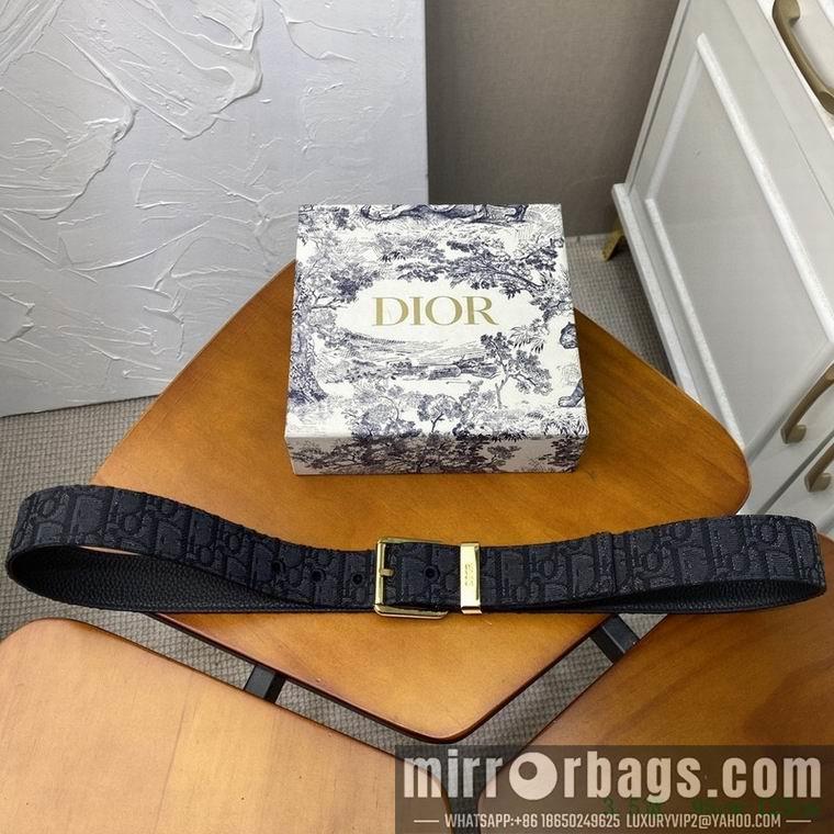 Dior belt 35mmX95-125cm 7D03