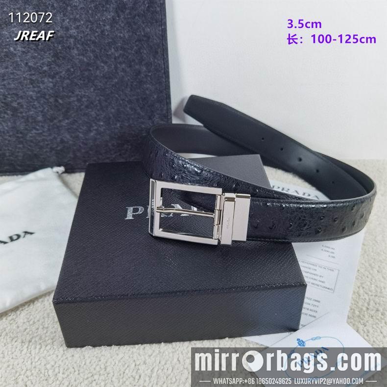 Prada belt 35mmX100-125cm 8L07