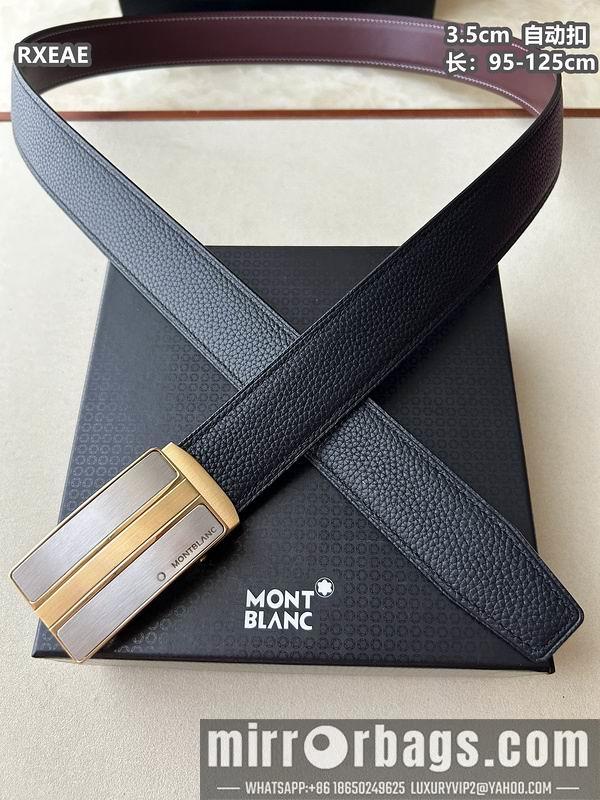 Montlanc belt 35mmX100-125cm 8L78