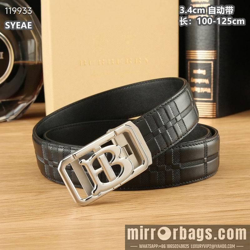 Burberry belt 34mmX100-125cm 8L05
