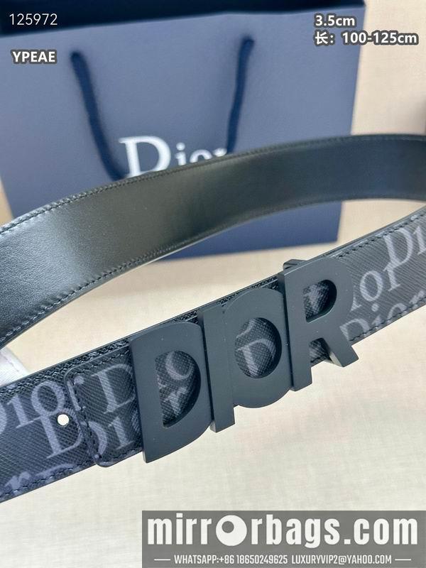 Dior belt 35mmX100-125cm 8L29