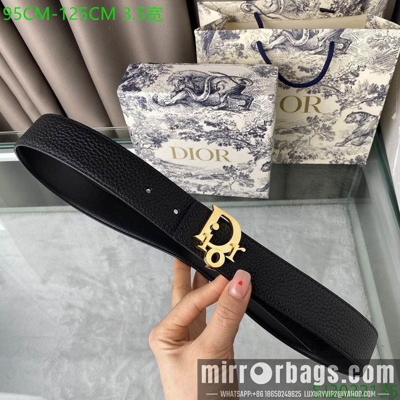 Dior belt 35mmX95-125cm 7D16