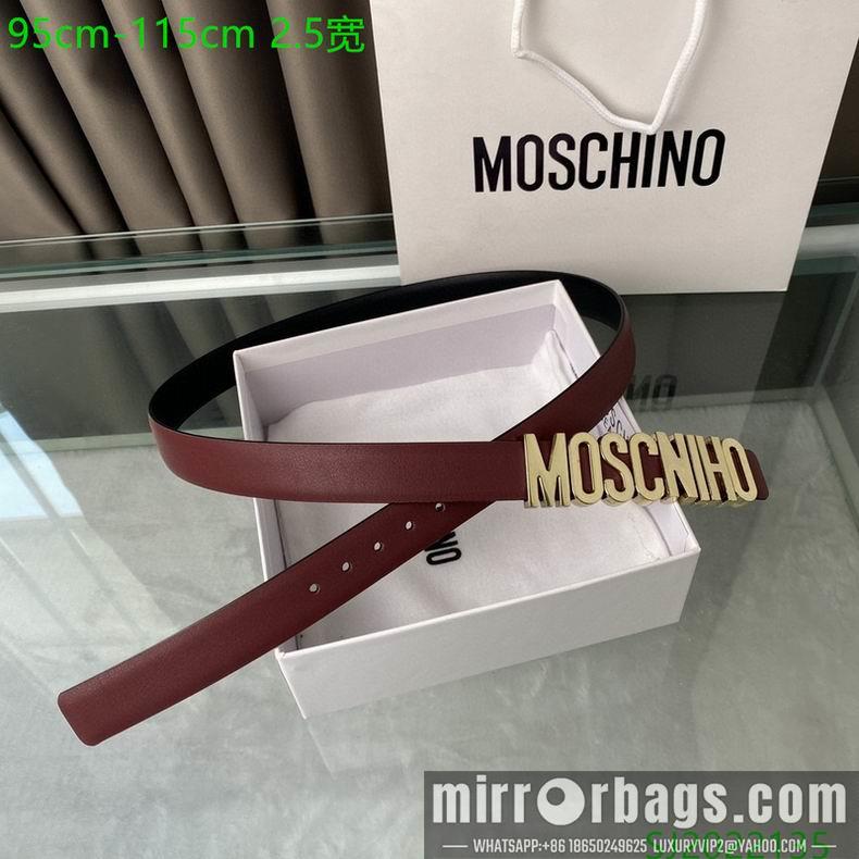 Moschino belt 25mmX95-115cm 7D