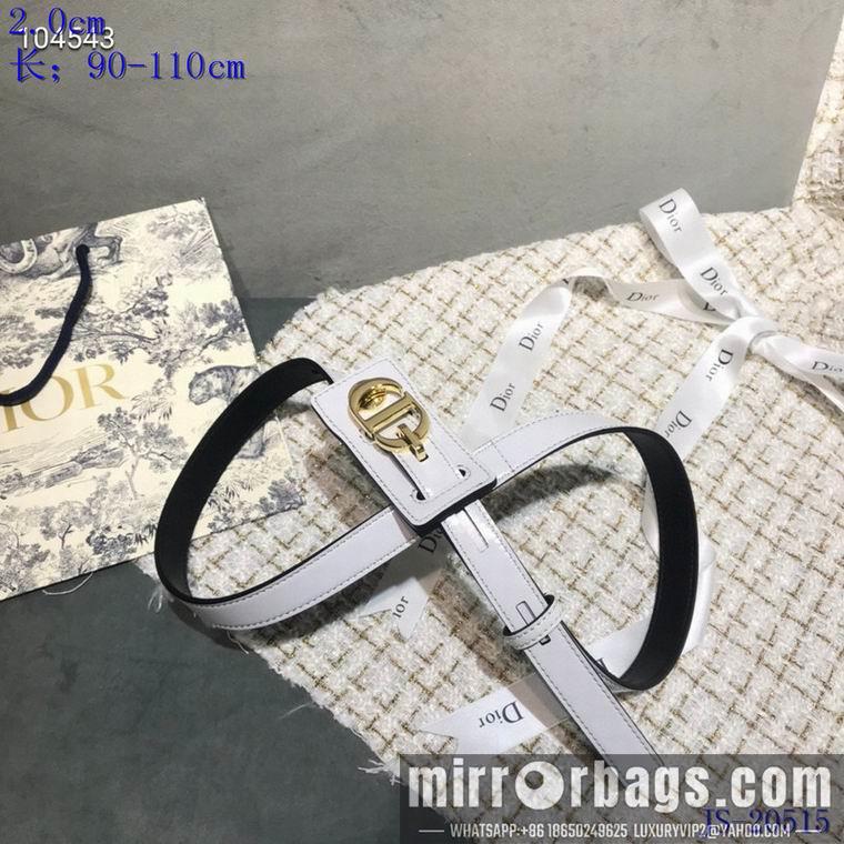 Dior Belt 20mmX90-110cm 8L12