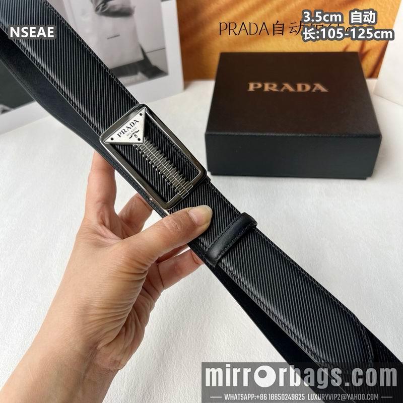 Prada belt 35mmX105-125cm 8L63
