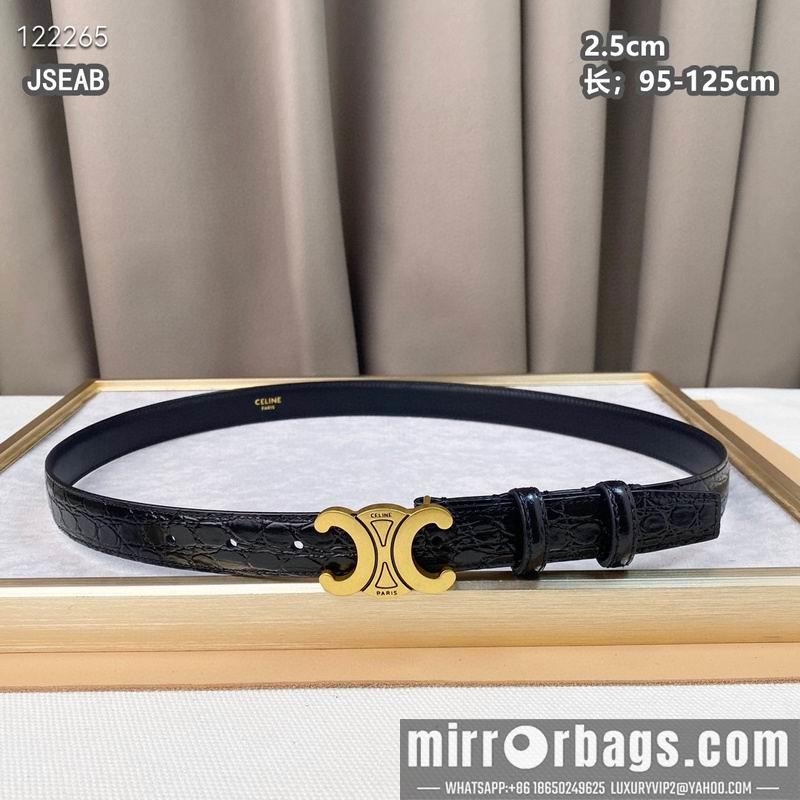 Celine belt 25mmX95-125cm 8L23