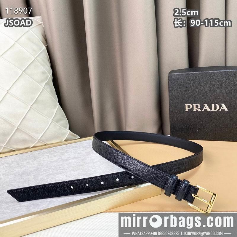 Prada belt 25mmX90-115cm 8L040802