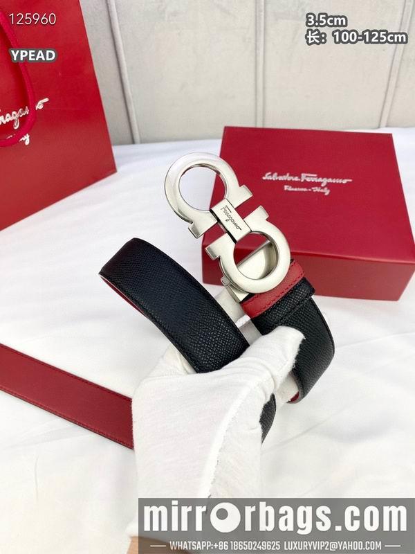 Ferragamo belt 35mmX100-125cm 8L23