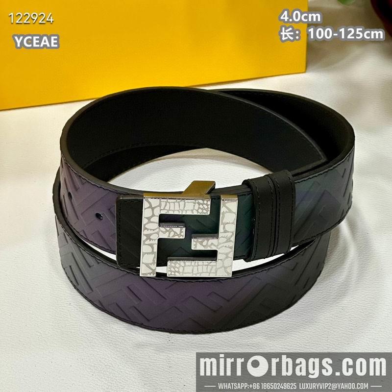 Fendi belt 40mmX100-125cm 8L80