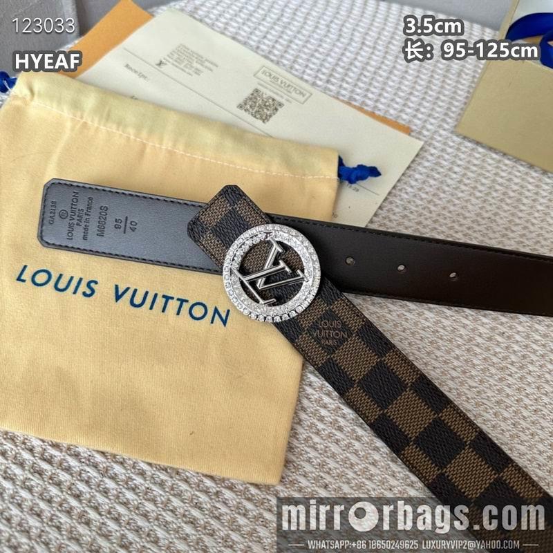 LV belt 35mmX95-125cm 8L02