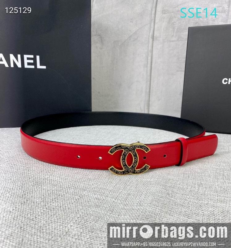 Chanel belt 30mmX95-125cm XH01