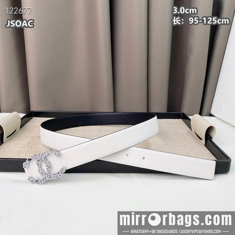 Chanel belt 30mmX95-125cm 8L28