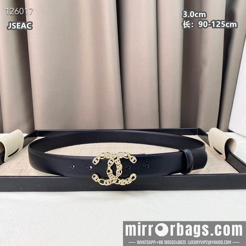 Chanel belt 30mmX90-125cm 8L19