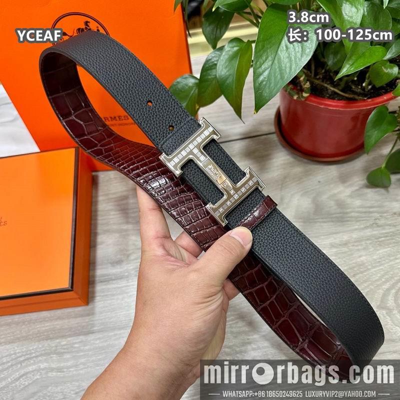 Hermes belt 38mmX100-125cm 8L60