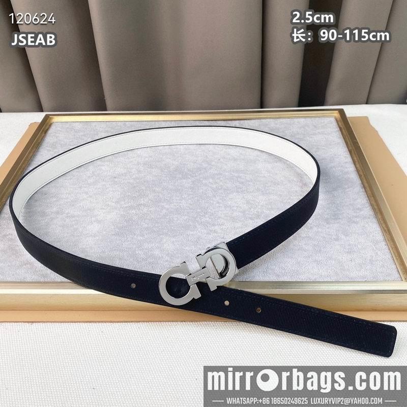 Ferragamo belt 25mmX90-115cm 8L15