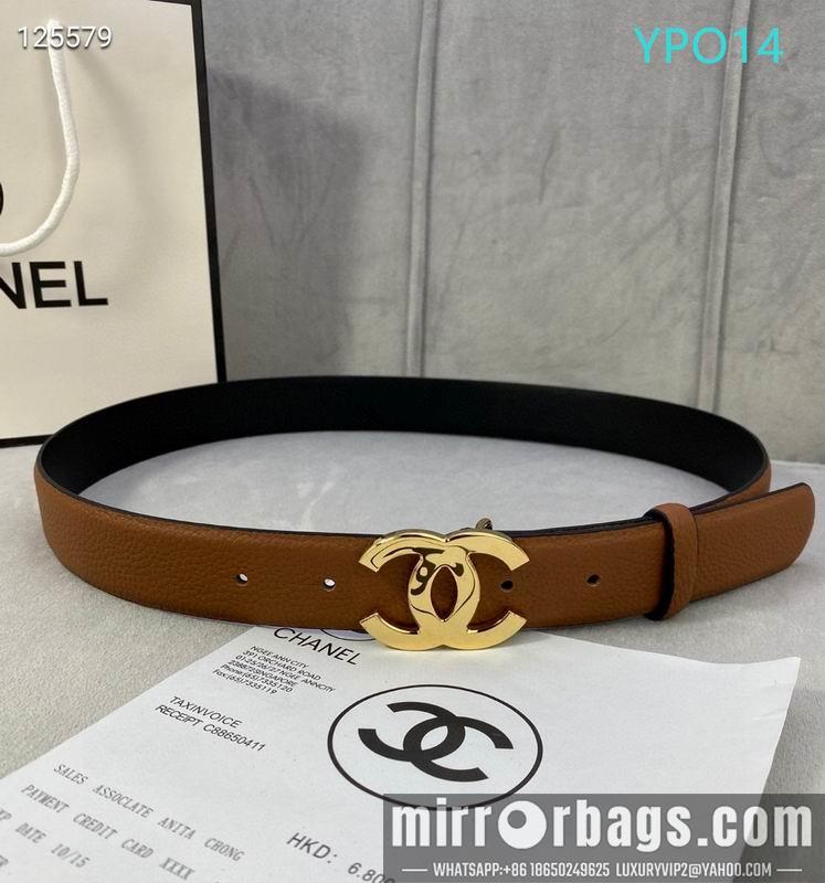 Chanel belt 30mmX95-125cm XH02