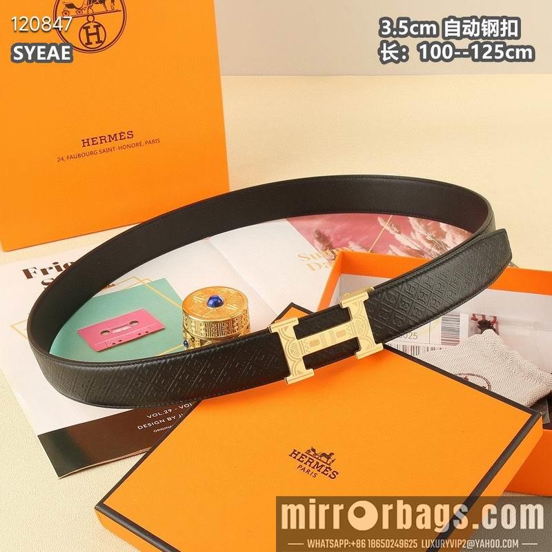 Hermes belt 自动带35mmX95-125cm 8L072009