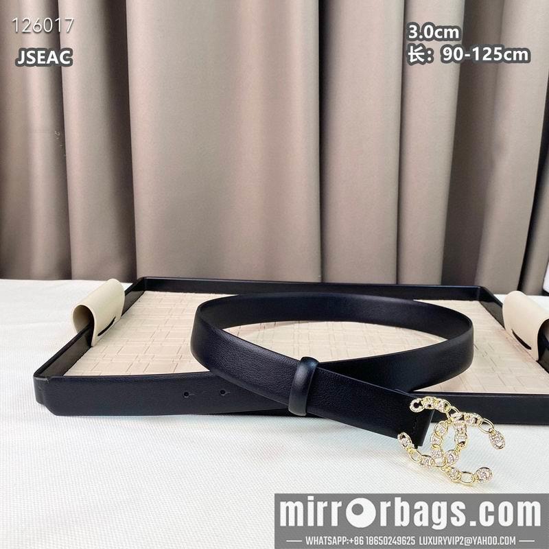 Chanel belt 30mmX90-125cm 8L19