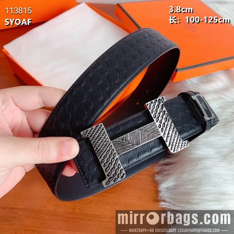 Hermes belt 38mmX100-125cm 8L082510