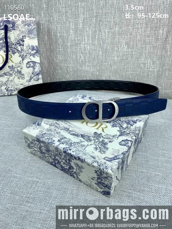 Dior Belt 35mm 95-125cm 8L08