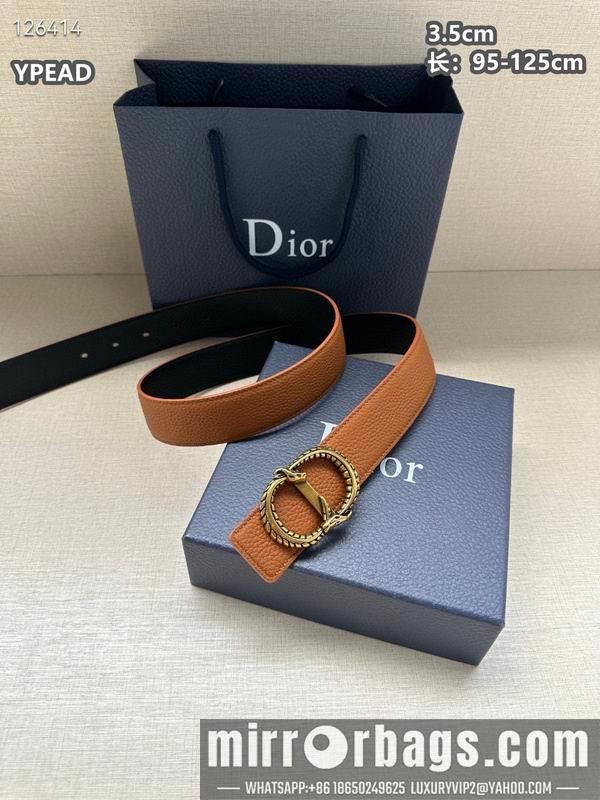 Dior belt 35mmX95-125cm 8L20