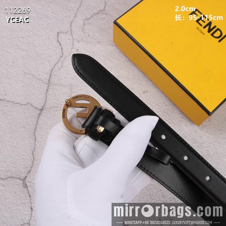 Fendi Belt 20mmX95-115CM 8L10