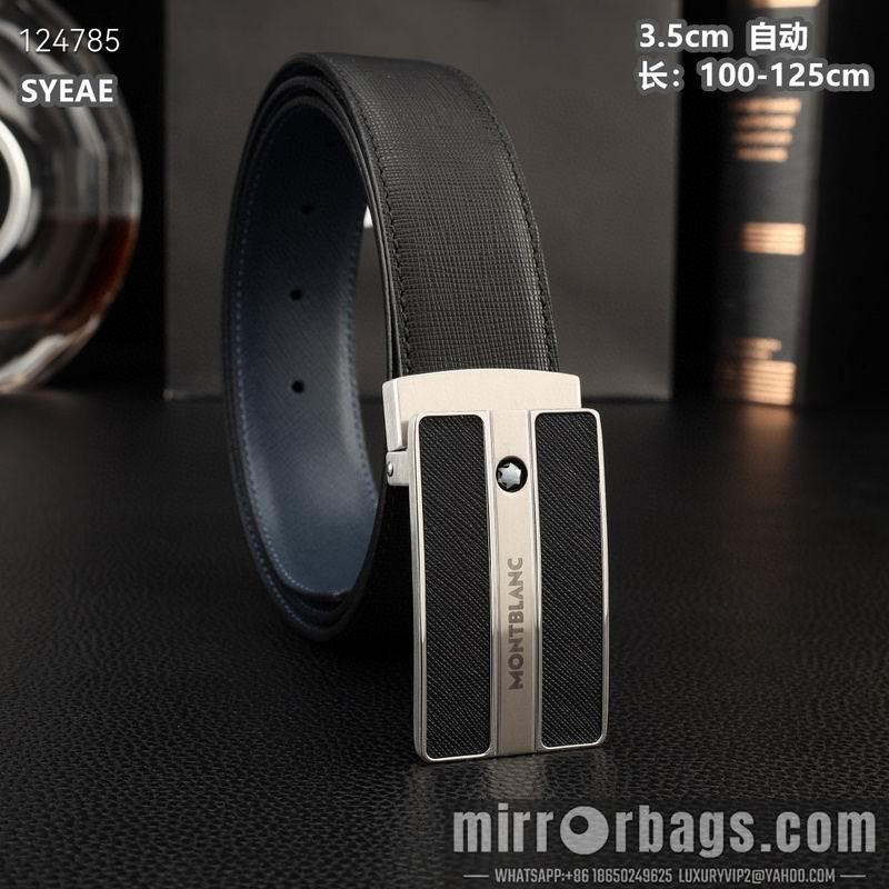 Montlanc belt 35mmX100-125cm 8L29