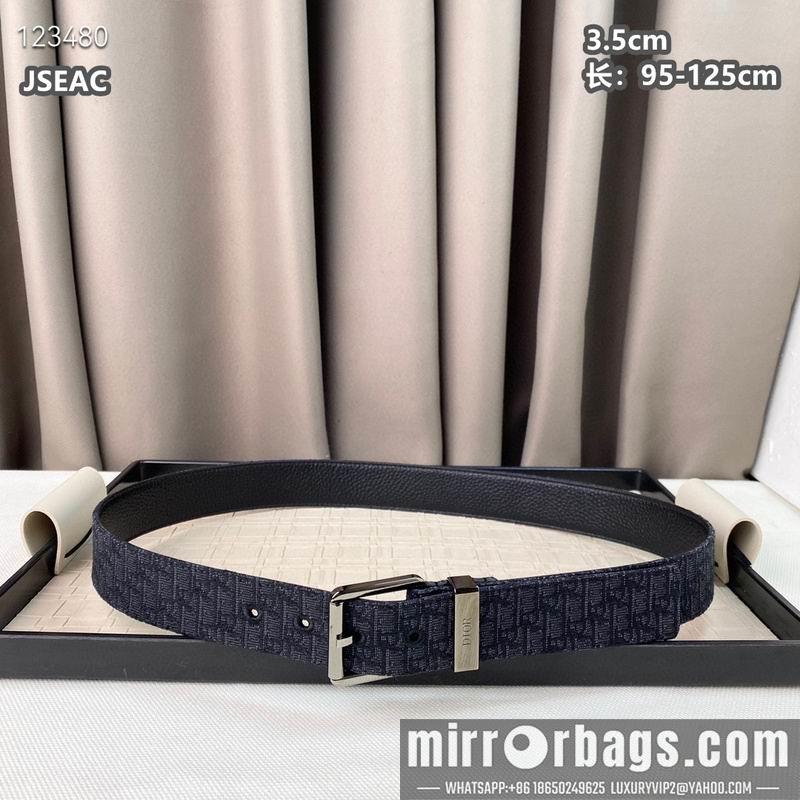 Dior belt 35mmX95-125cm 8L30