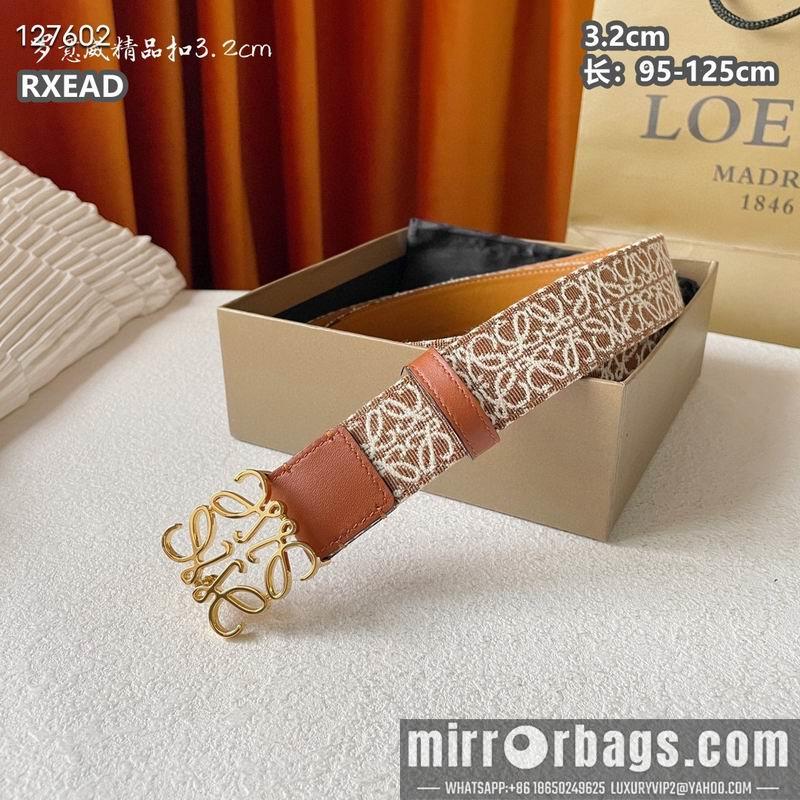 Loewe belt 32mmX95-125cm 8L05