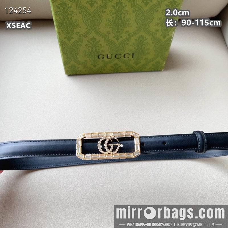 Gucci belt 20mmX90-115cm 8L17