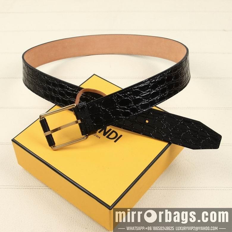 Fendi Belt 38mmX95-125cm 7D32