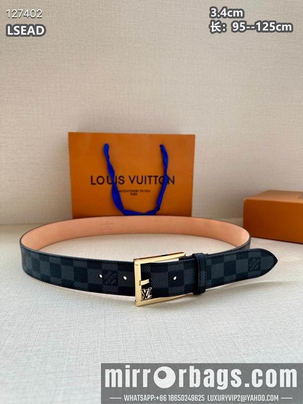 LV belt 34mmX95-125cm 8L32