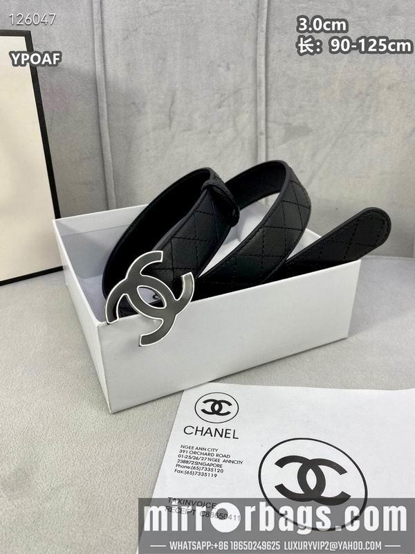 Chanel belt 30mmX90-125cm 8L12