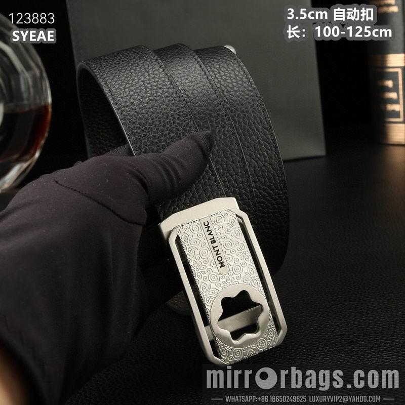 Montlanc belt 35mmX100-125cm 8L44