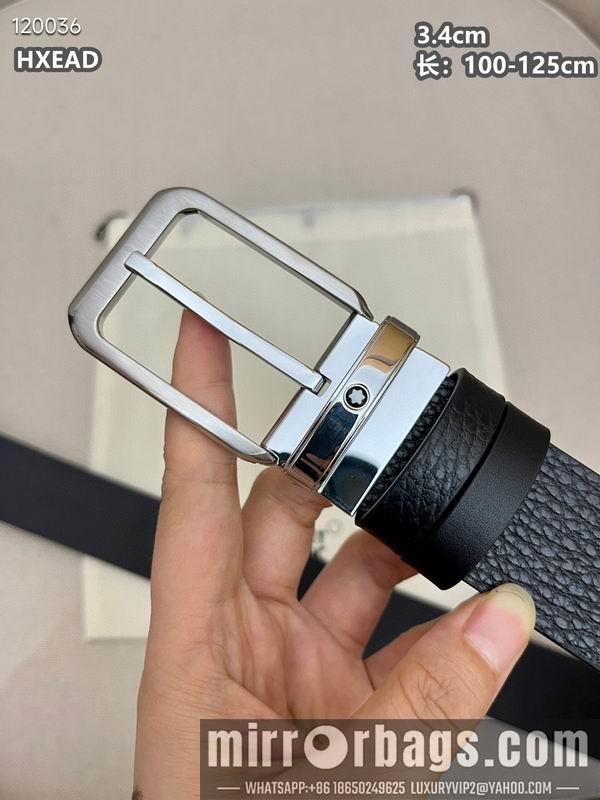 Montblanc belt 34mmX100-125cm 8L03