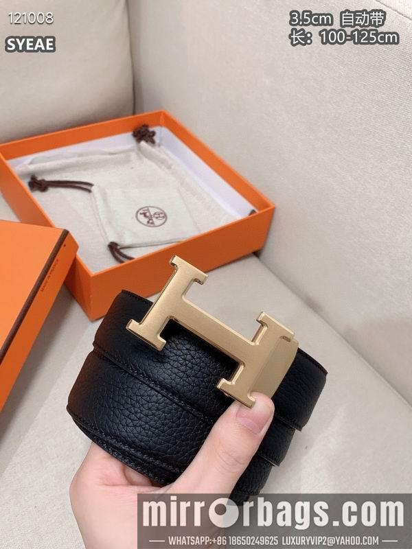 Hermes belt 35mmX100-125cm 8L34