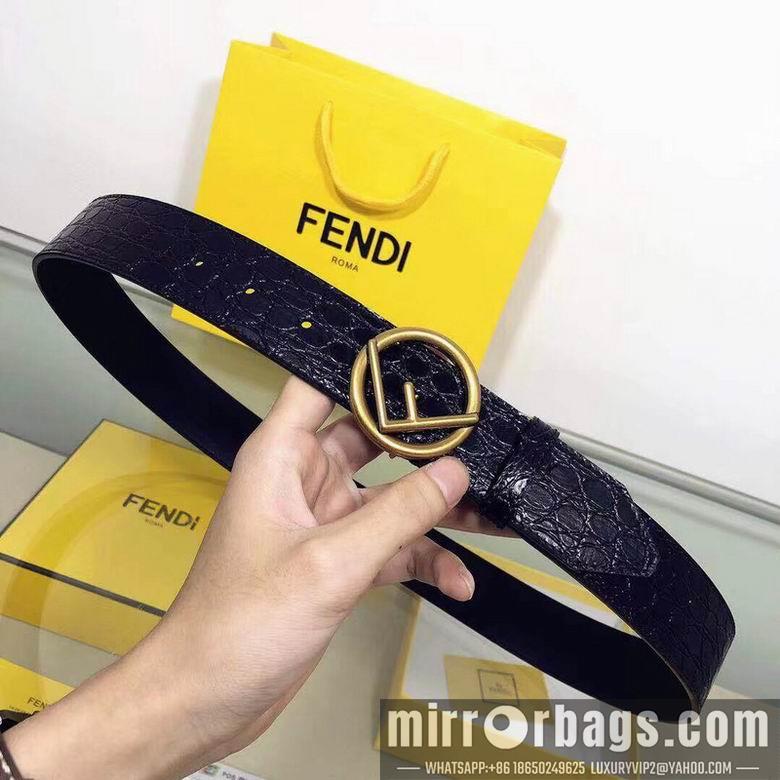 Fendi Belt 38mmX95-125cm 7D51
