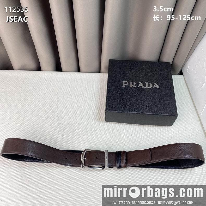 Prada belt 35mmX95-125CM 8L14