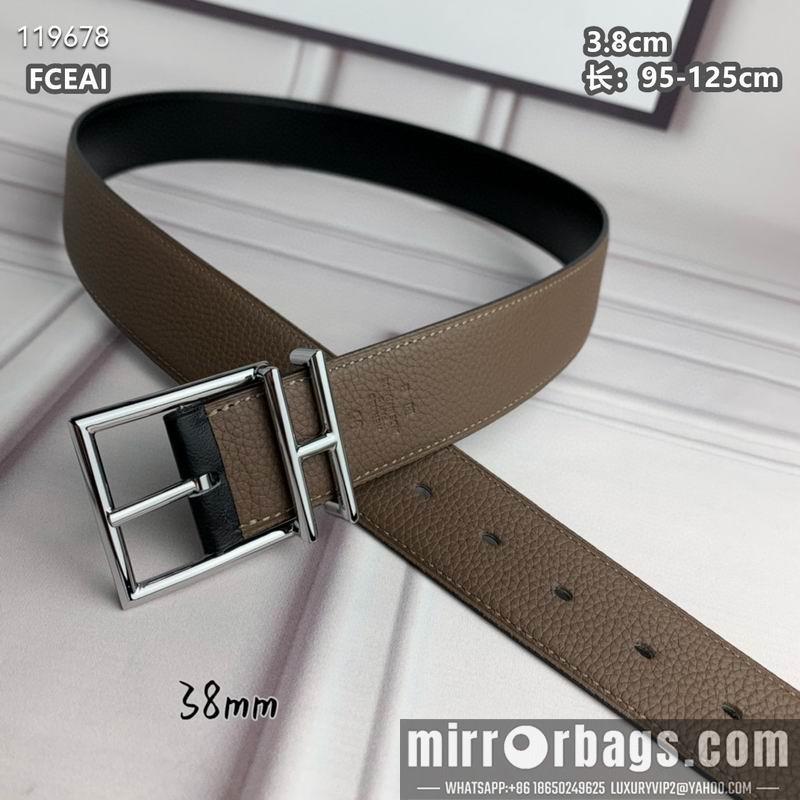 Hermes belt 38mmX95-125cm 8L040802