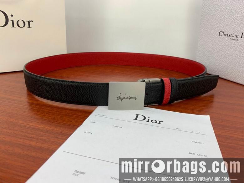 Dior Belt 34mmX95-125cm 7D20