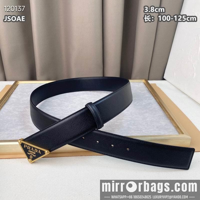 Prada belt 38mmX100-125cm 8L072001