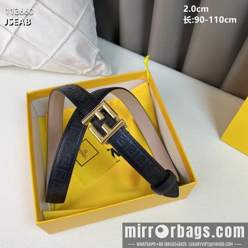 Fendi Belt 20mmX90-110cm 8L08
