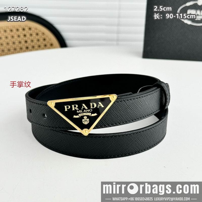 Prada belt 25mmX90-115cm 8L03
