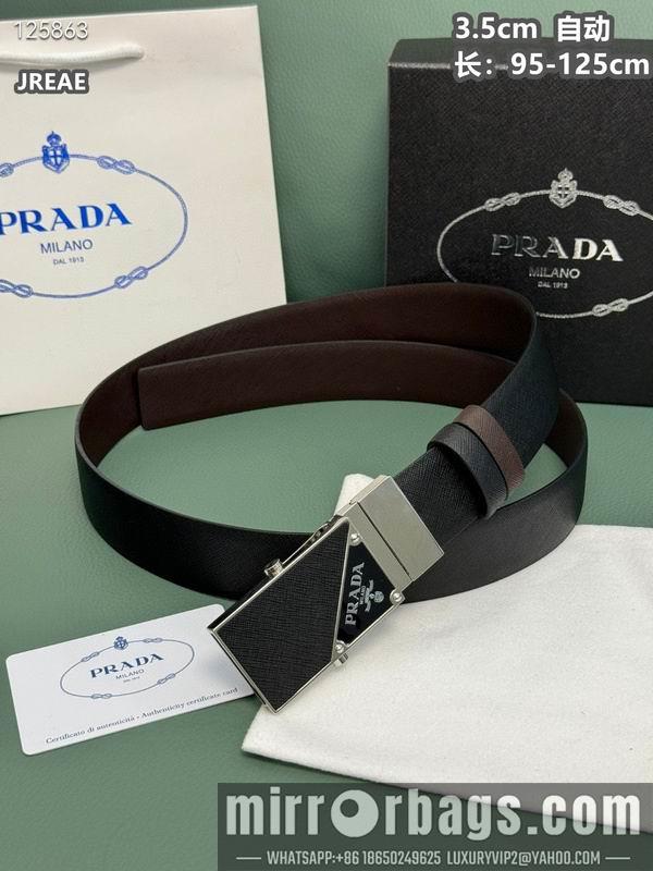 Prada belt 35mmX95-125cm 8L50