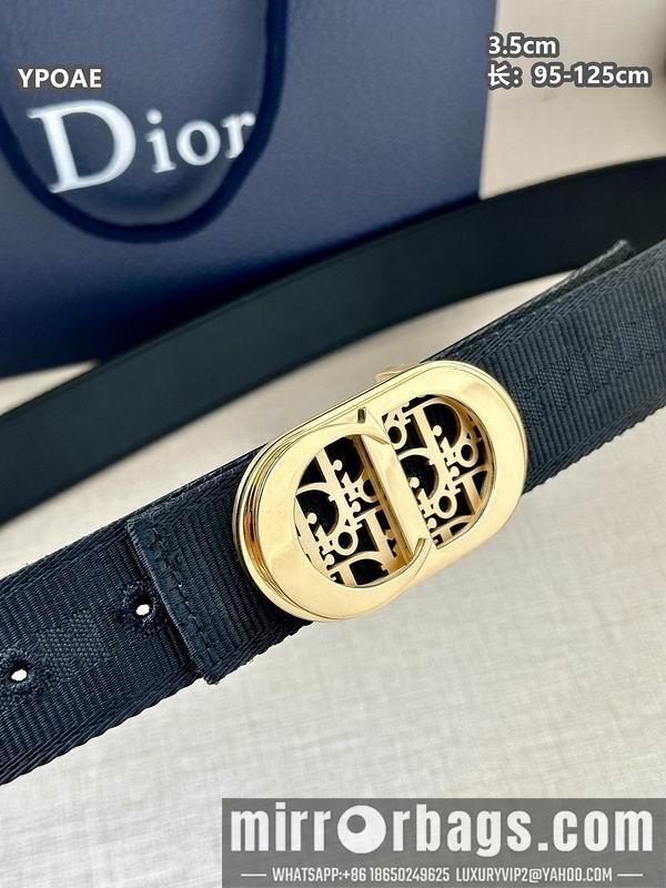 Dior belt 35mmX95-125cm 8L42