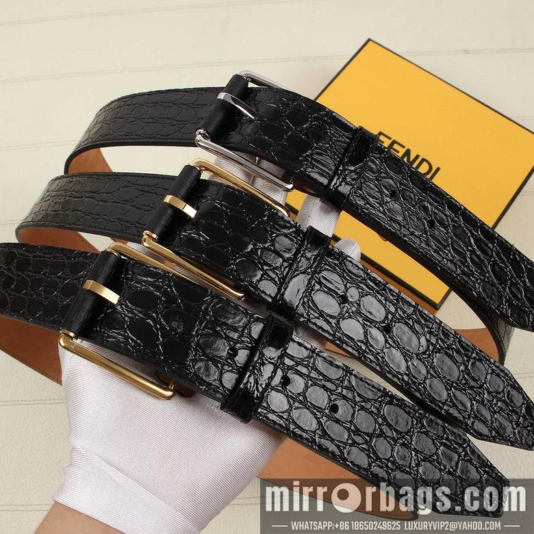 Fendi Belt 38mmX95-125cm 7D32