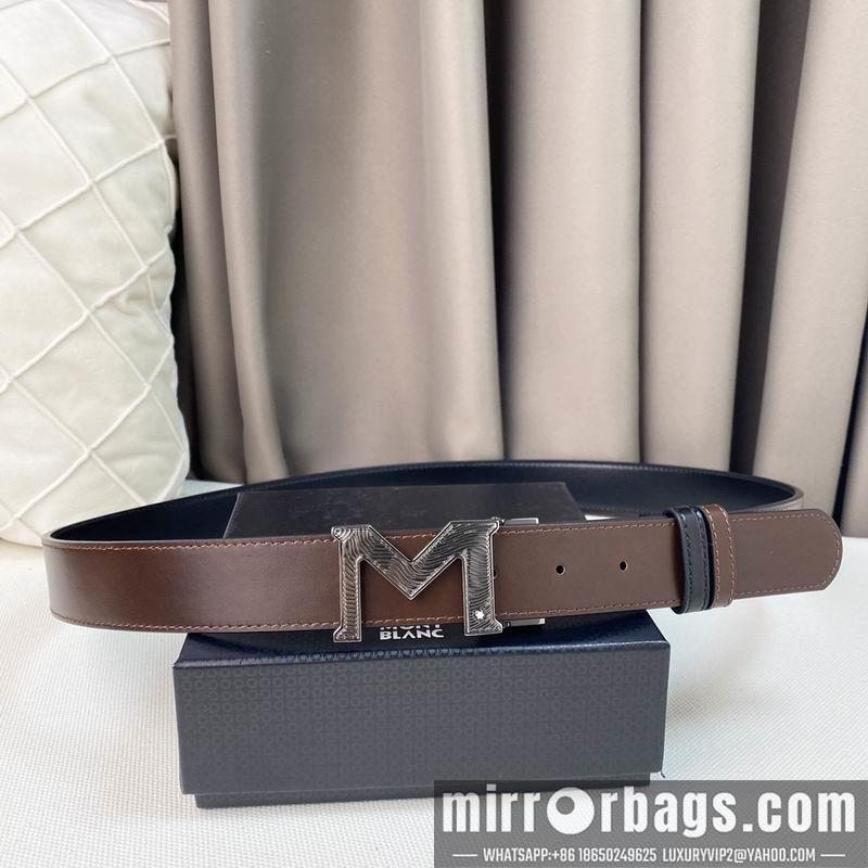 Montblanc belt 35mmX95-125cm 7D06