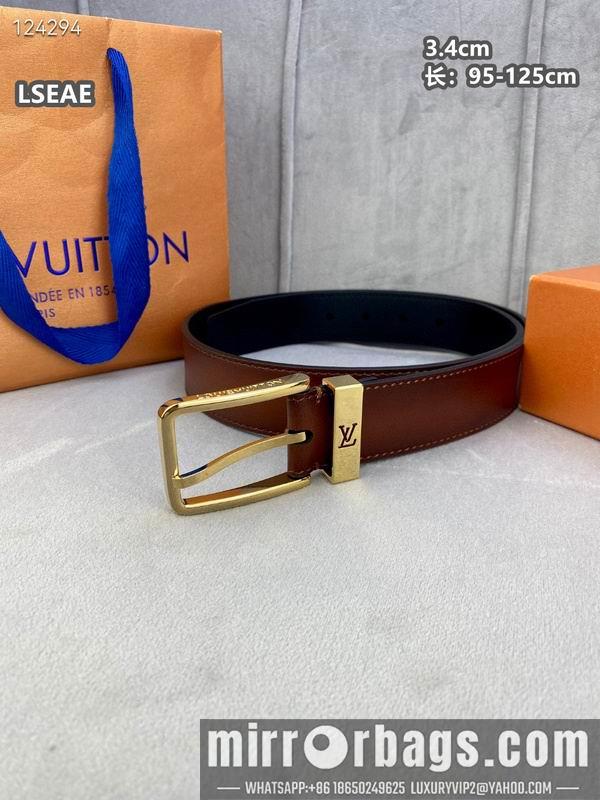 LV belt 34mmX95-125cm 8L27